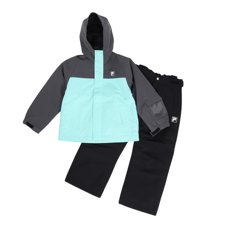フィラ（FILA）（キッズ）ジュニア 切替スノーウェア 上下セット 145721