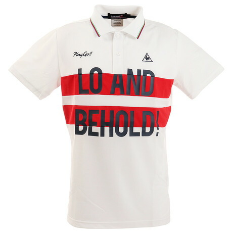 時間指定不可 ルコック スポルティフ Lecoq Sportif ゴルフ ポロシャツ メンズ ブロック切り替え半袖シャツ Qgmpja02 Wh00 メンズ 安い Ctcvnhcmc Vn