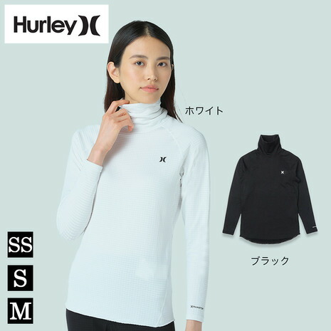 ハーレー(HURLEY)ゴルフウェア 防寒 保温 ファントム ワッフル インナー ハイネック 長袖 WIW2200003-BL… 8182521_main_m.jpg