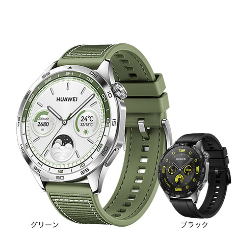 毛革通い路（HUAWEI）（メンズ、レディース）ゴルフ 不一致計 スマートウォッチ WATCH GT4 46粍