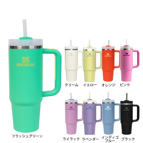 スタンレー（STANLEY）水筒 タンブラー 保冷 H2.0 真空スリムクエンチャー 0.88L TROPICAL 10-10827