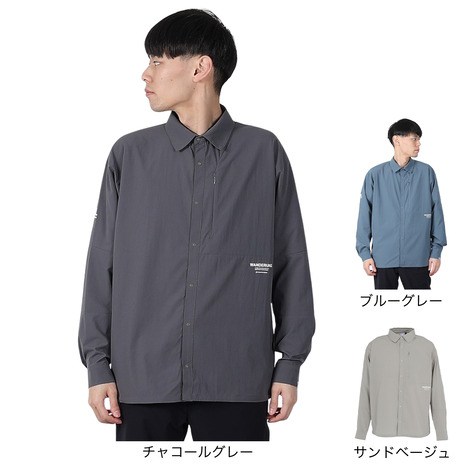 ロジャーエーガー（ROGEREGGER）（メンズ）長袖 UL ベルクシャツ RE25SHY5610004