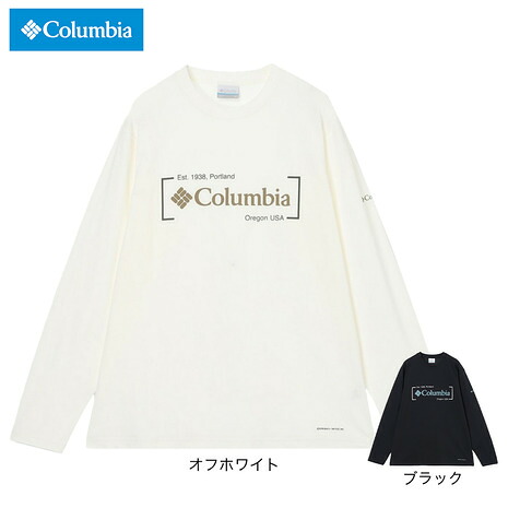 コロンビア(Columbia)(メンズ)長袖 ロンT ライトキャニオン グラフィックロングスリーブTシャツ PG0167