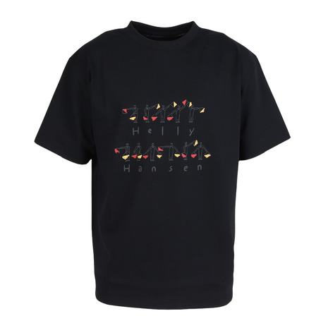 ヘリーハンセン（HELLY HANSEN）（メンズ）半袖Tシャツ Marine Tool HH62509 K