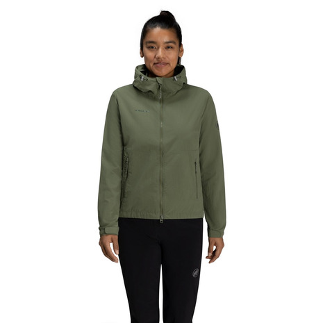 マムート（MAMMUT）（レディース）アウター ハイキング ウィンドブレーカー フーデッド ジャケット 1012-00401-40285｜Victoria Surf＆Snow 支店