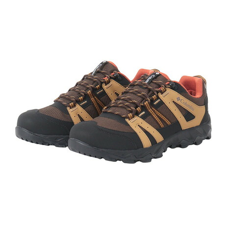 コロンビア（Columbia）（メンズ）ハイキングシューズ 登山靴 セイバー オムニテック ロー ワイド YI7313 779 ブラウン 防水透湿 軽量｜Victoria Surf＆Snow 支店 9,636円