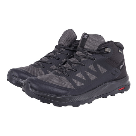 サロモン（SALOMON）（レディース）トレッキングシューズ 登山靴 山登り アウトライズ ミッド OUTRISE MID GORE-TEX W L47160500 ゴアテックス 防水｜Victoria Surf＆Snow 支店