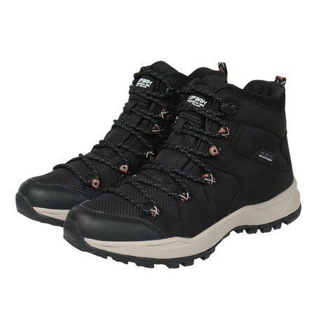icepeak(icepeak)(レディース)トレッキングシューズ ハイカット 登山靴 ANSIO MS 75284 100 990 ブラック 防水シューズ XEBIO限定モデル