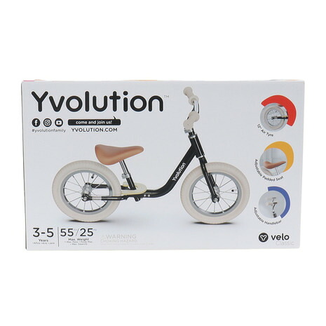 ワイボリューション（Y Volution）（キッズ）ジュニア キックスケート キックバイク 150YVLBAYT52BK