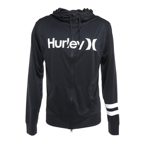 ハーレー Hurley マリン ラッシュガード フルジップ パーカー Ci2370 010 Uvカット 水陸両用 紫外線対策 メンズ ついに再販開始