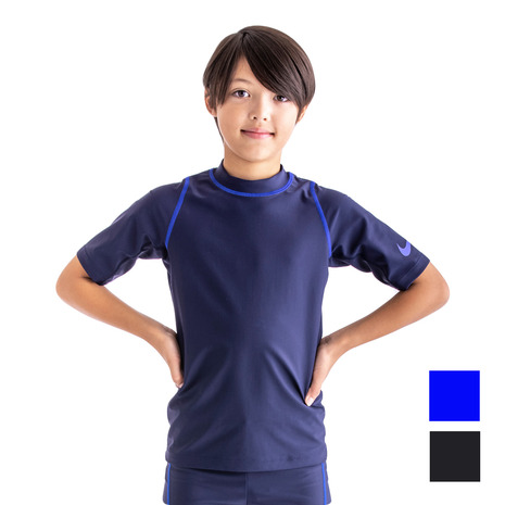 美品★NIKE ラッシュガード スイムウェア セット メンズ NIKE ナイキ キッズ ラッシュガード 長袖 ジュニア 男の子 SWIM