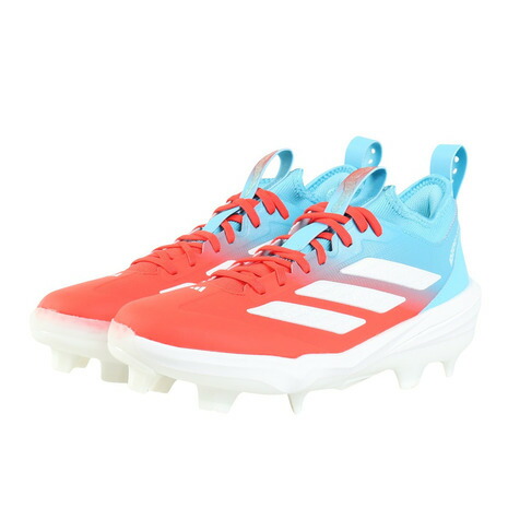 アディダス（adidas）（メンズ）野球スパイク アディゼロ インパクト TPU キャンディー スパイク JR7826