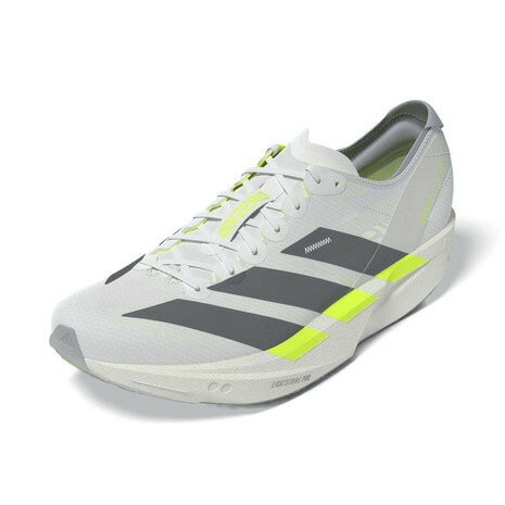 アディダス(adidas)(メンズ)ランニングシューズ トレーニングシューズ 部活 アディゼロ タクミ セン 11 ランニング ホワイト シルバー NNO00-KH8898|Victoria Surf&Snow 支店
