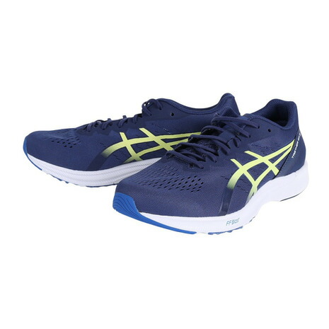 【楽天市場】アシックス（ASICS）（メンズ）ランニングシューズ ターサー RP 3 WIDE ネイビー イエロー 1011B466.402