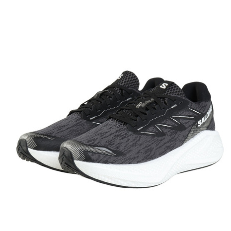 サロモン（SALOMON）（メンズ）ランニングシューズ ジョギングシューズ エアロ グライド4 ブラック ホワイト L49147000 スポーツ シューズ