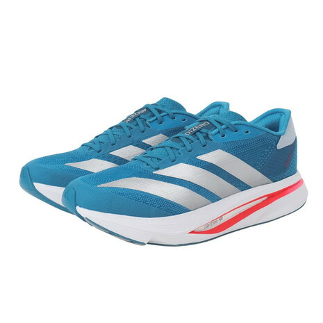 アディダス（adidas）（メンズ）ランニングシューズ ジョギングシューズ アディゼロ SL 2 ブルー NMQ07-JQ3129