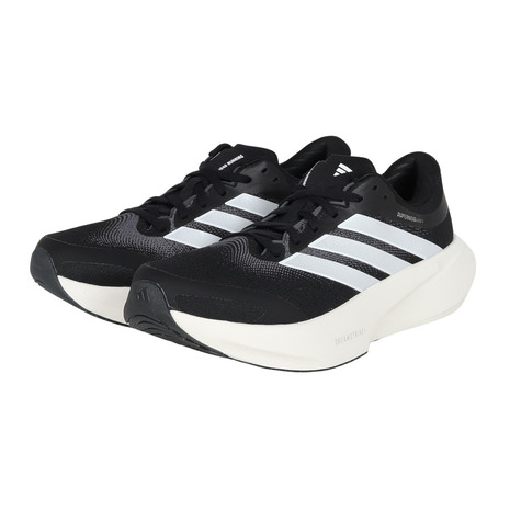 アディダス（adidas）（メンズ）駈けっくらシューズ 小股走りシューズ 百貨店ノヴァ ライズ 3 広広とした 黒いこと OMV76-JQ5953 運動競技 シューズ