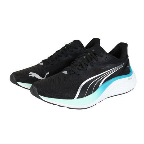 プーマ（PUMA）（メンズ）ランニングシューズ ジョギングシューズ エレクトリファイ ニトロ 4 ブラック 31078913 スニーカー