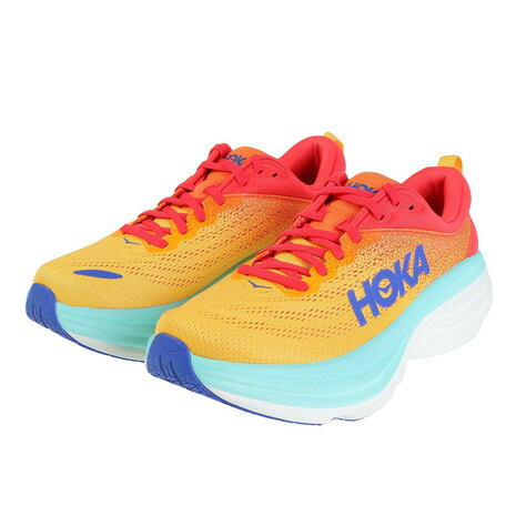 ホカ（HOKA）（メンズ）駈けっくらシューズ 小股走りシューズ Bondi 8 レギュラー 1123202-CRSCL