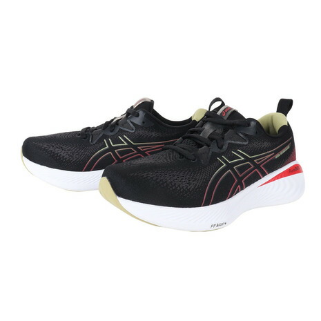 【楽天市場】アシックス（ASICS）（メンズ）ランニングシューズ ゲル キュムラス 25 ブラック レッド 1011B621.001