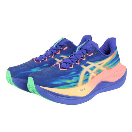 アシックス(ASICS)(メンズ、レディース)ランニングシューズ ジョギングシューズ スーパーブラスト 3 ダークブルー 1013A177.400 スポーツ シューズ|Victoria Surf&Snow 支店