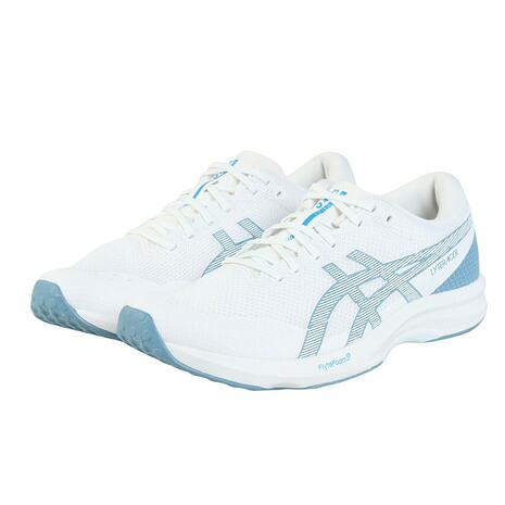 アシックス（ASICS）（レディース）ランニングシューズ トレーニングシューズ 部活 ライトレーサー 6 ホワイト ブルー 1012B764.102 スポーツ シューズ