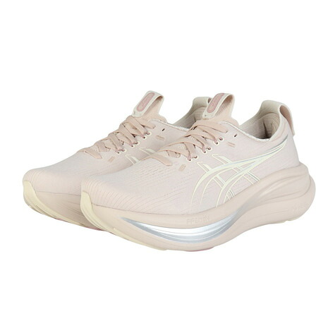 アシックス（ASICS）（レディース）ランニングシューズ ジョギングシューズ ゲルニンバス 28 ベージュ 1012B899.250｜Victoria Surf＆Snow 支店
