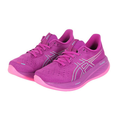 【楽天市場】アシックス（ASICS）（レディース）ランニングシューズ ゲルキュムラス26 マゼンダ 1012B599.500 スニーカー