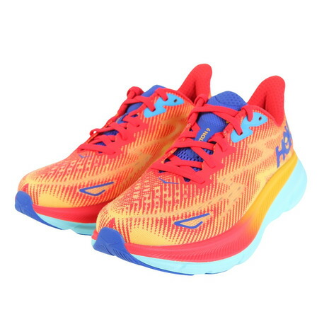 HOKA オレンジ/ターコイズ シューズ26.5cm HOKA オレンジ/ターコイズ シューズ26.5cm