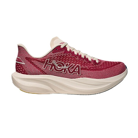 【抽選で3,000ポイント進呈・要エントリー 5/1 0:00 - 5/6 23:59】ホカ（HOKA）（レディース）ランニングシューズ ジョギングシューズ マッハ 7 ラズベリー 1171938-LYC スポーツ シューズ