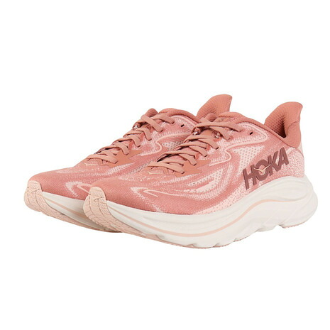 ホカ（HOKA）（レディース）ランニングシューズ ジョギングシューズ クリフトン 10 ローズ 1162031-BHRS スニーカー