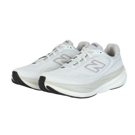 ニュー平衡にする（new balance）（レディース）駈けっくらシューズ 小股走りシューズ 1080 v15 白いこと W10809DLD 運動競技 シューズ