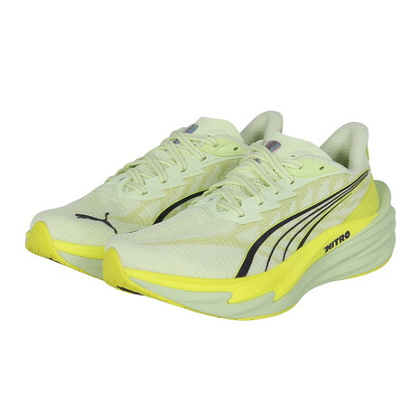 プーマ(PUMA)(レディース)ランニングシューズ ジョギングシューズ ディヴィエイト ニトロ 4 フラッシュイエロー 31212404 スポーツ シューズ|Victoria Surf&Snow 支店