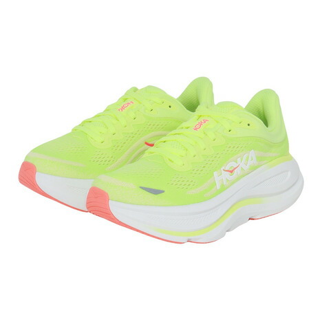 ホカ(HOKA)(レディース)ランニングシューズ ジョギングシューズ ボンダイ 9 レモン 1162012-NYZS スポーツ シューズ|Victoria Surf&Snow 支店