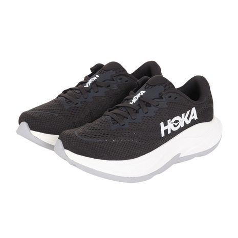 ホカ（HOKA）（レディース）駈けっくらシューズ 小股走りシューズ リンコン 4 広広とした1155133-BWHT