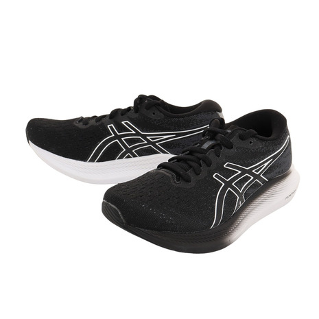 【楽天市場】アシックス（ASICS）（レディース）ランニングシューズ エボライド 3 ワイド ブラック ホワイト 1012B185.001
