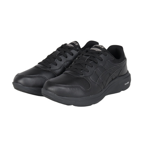 アシックス（ASICS）（レディース）スニーカー ウォーキングシューズ ゲルファンウォーカー W077 ブラック 1292A077.001 スポーツシューズ