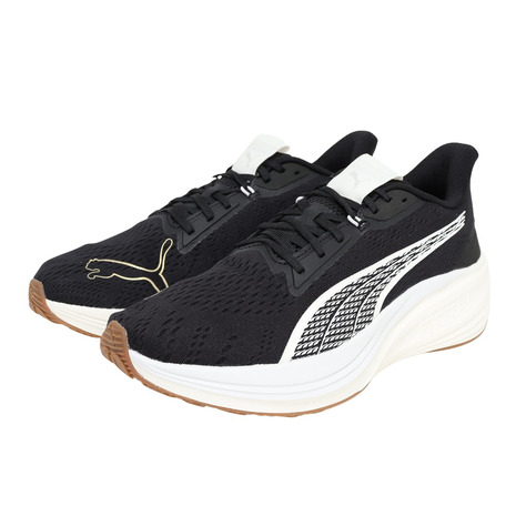ピューマ（PUMA）（メンズ、レディース）スニーカー スポーツシューズ ダーター 労働者階級 アーカイブ 黒いこと 31097404 心地好いシューズ