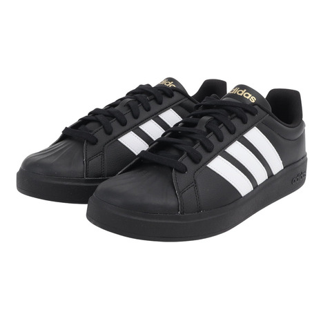 【楽天市場】アディダス（adidas）（メンズ、レディース）スニーカー ストリート トーク ブラック JP8276 スポーツ カジュアル ...