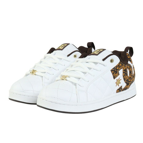 ディーシーシューズ（DC SHOES）（メンズ）スニーカー ボーダーシューズ アライアンス SE SN ホワイト ブラウン 26SPDM261301WBG スポーツ カジュアル シューズ