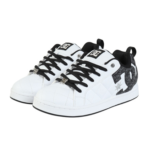ディーシーシューズ（DC SHOES）（メンズ）スニーカー ボーダーシューズ アライアンス SE SN ホワイト ブラック 26SPDM261301WKL スポーツ カジュアル シューズ