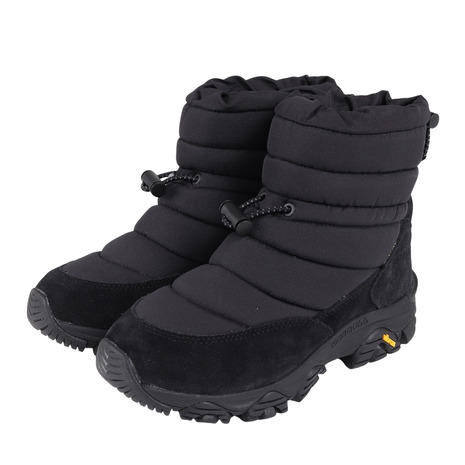 メレル（MERRELL）（メンズ、レディース）スニーカー アウトドアシューズ コールドパック 3 ゼロ サーモ トール ウォータープルーフ J5006763 BLK
