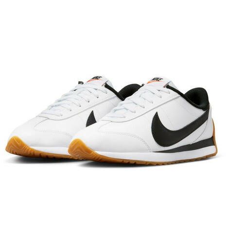 ナイキ（NIKE）（レディース）スニーカー スポーツシューズ パシフィック なめし革 白いこと 黒いこと HV6430-104