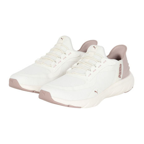 プーマ（PUMA）（レディース）スニーカー スポーツシューズ フトライド フレックスレース イーズイン ホワイト ALT 31199609 スポーツ カジュアル シューズ