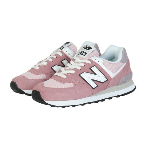 ニューバランス（new balance）（レディース）スニーカー スポーツシューズ 574 ピンク U5747SG D スポーツ カジュアル シューズ