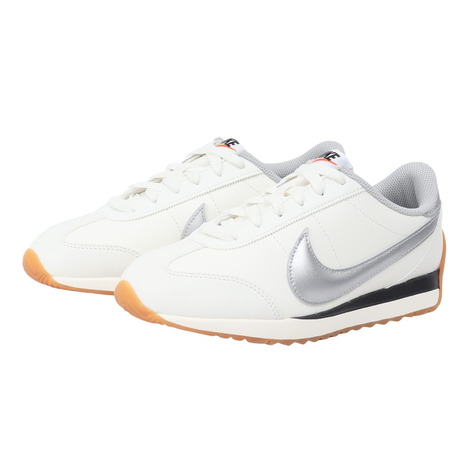 ナイキ（NIKE）（レディース）スニーカー スポーツシューズ パシフィック なめし革 象牙色 HV6430-102