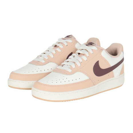 ナイキ（NIKE）（レディース）スニーカー スポーツシューズ コート ビジョン LOW サーモンピンク IM1652-200 スポーツ カジュアル シューズ