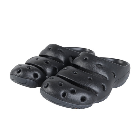キーン（KEEN）（メンズ）サンダル ヨギ ブラック 1028957 シャワーサンダル 軽量 クッション性 通気性 抗菌防臭加工 タウン レジャー プール