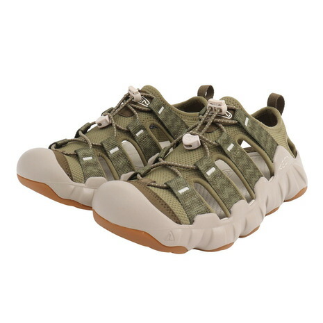 KEEN 27cmスポーツサンダル オリーブ 編み込みデザイン KEEN スポーツサンダル オリーブ/ブラック - メルカリ