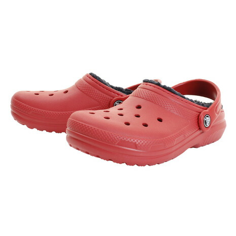 red lined crocs